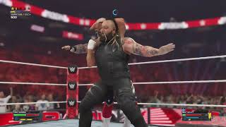 WWE 2K24 Cody Rhodes vs Bray wyatt casket match