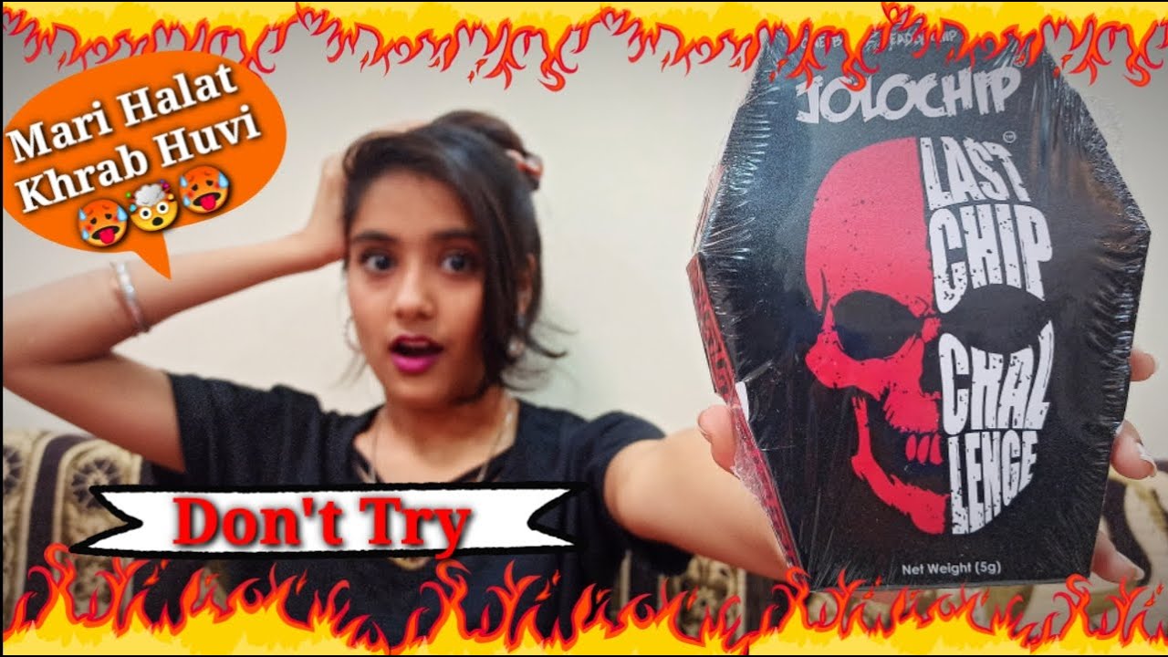 WORLD'S HOTTEST JOLO CHIP Challenge 🥵🥵🥵 | हालत हुवी खराब | Hindi | INDIAN GLAMOUR.