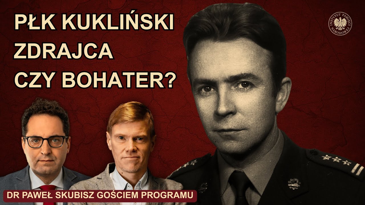 Płk Kukliński – zdrajca czy bohater? Dr Paweł Skubisz gościem programu Historia toczy się dziś