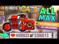 MAXING DAMAGE ON A FULLY MAXED MACHINE C.A.T.S - Max Attack Crash Arena Turbo Stars