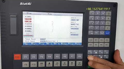 PVC Window CNC Corner Cleaning Machine Setting Program