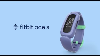 Fitbit Ace 3 Traceur d'activité pour enfants à p…