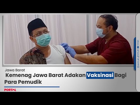 Kemenag Jawa Barat Adakan Vaksinasi Bagi Para Pemudik