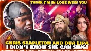 Chris Stapleton, Dua Lipa - Think I’m In Love With You (Live From The 59th ACM Awards) | Reaction