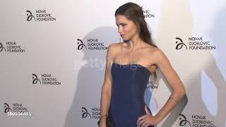 Adriana Lima At The Novak Djokovic Foundation New York Dinner