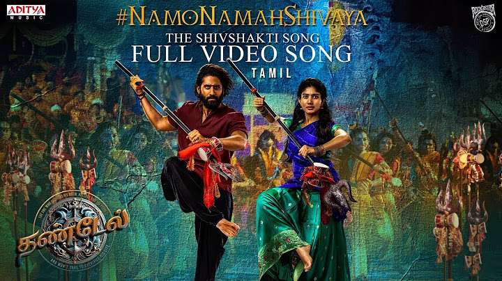 Namo Namah Shivaya Full Video Song (Tamil) | Thandel | Naga Chaitanya, Sai Pallavi |Devi Sri Prasad