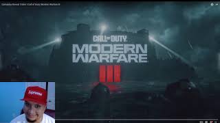 REACTING TO NEW CALL OF DUTY MODERN WARFARE III TRAILER #cod #modernwarfare #modernwarfare3 #warzone