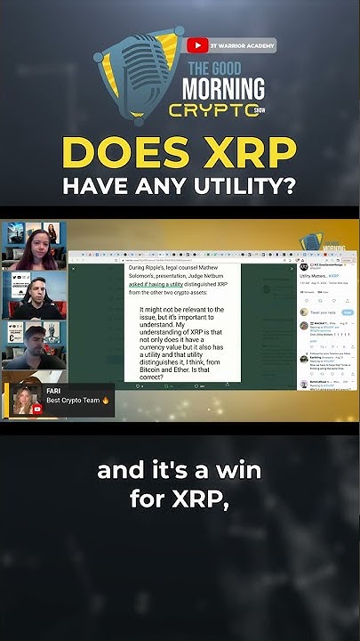 does-xrp-have-any-utility-shorts-crypto-xrp-youtube
