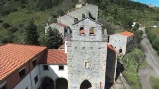 Abandoned village with 44 homes, hostel and swimming pool on the