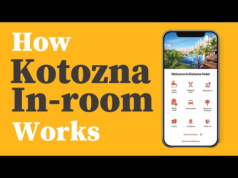 How Kotozna In-room works