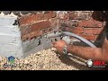 Removing paint and bitumen from brick