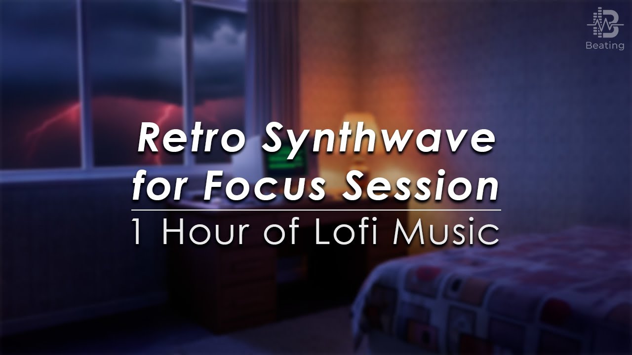 Sounds of the Red Storm | 1 Hour 80s Lofi Synthwave for Focus, Coding, & Retro Vibes