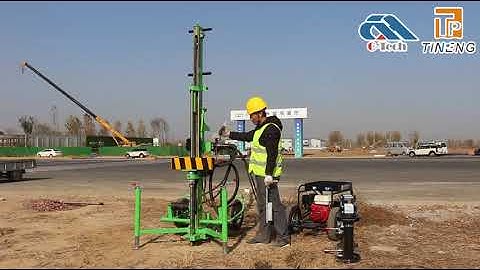 How to operate SPT-H Dynamic Probing Rig Hydraulic Multifunctional Investigation Rig on wheels