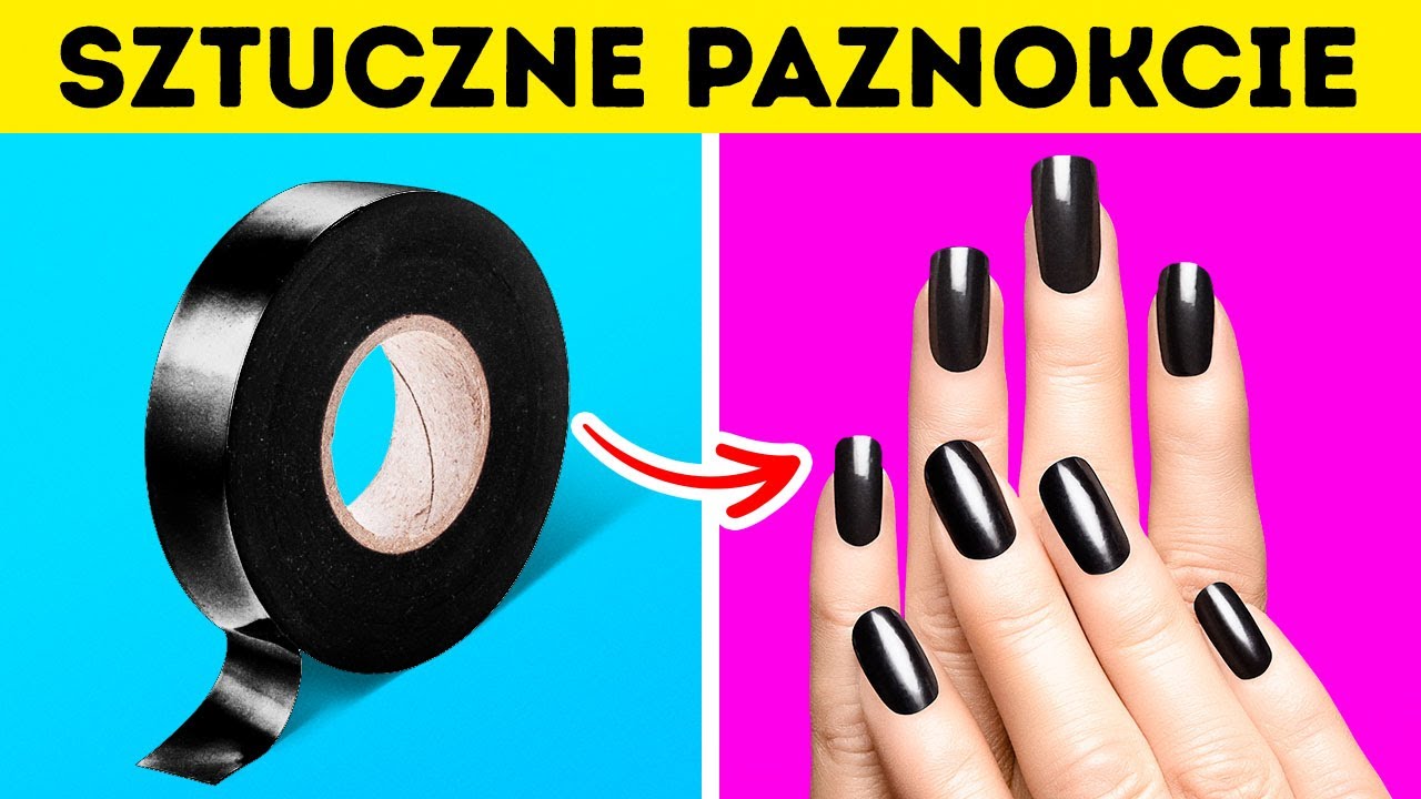 PAZNOKCIE, WŁOSY, MAKIJAŻ || SZTUCZKI DLA DZIEWCZYN