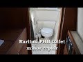 Raritan PHII toilet minor repair