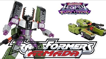 Transformers legacy evolution leader class armada universe megatron review