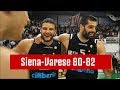 Siena-Varese 80-82: quarto quarto + ultimo canestro di Sakota