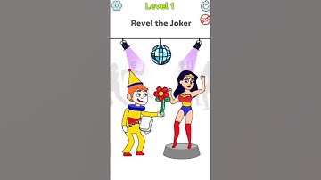 Delete puzzle level 1 reveal the joker