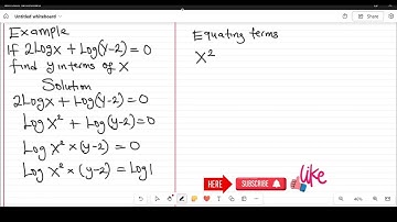 Logarithmic Equation | Mastering Logarithmic Equations: Step-by-Step Guide #radiantmindsacademy