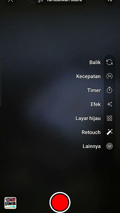 Cara masang efek di Youtube, semoga bermanfaat