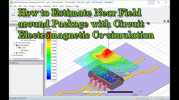 How to Estimate Near Field around Package with Circuit -Electromagnetic Co-simulation