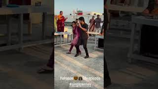 that Kissing Scene nandha  Sowsow  Dance singappenne serialdance