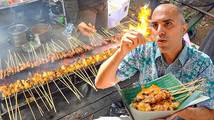 Apakah ini kota kuliner TERBAIK di Indonesia? Jajanan kaki lima Indonesia di BANDUNG