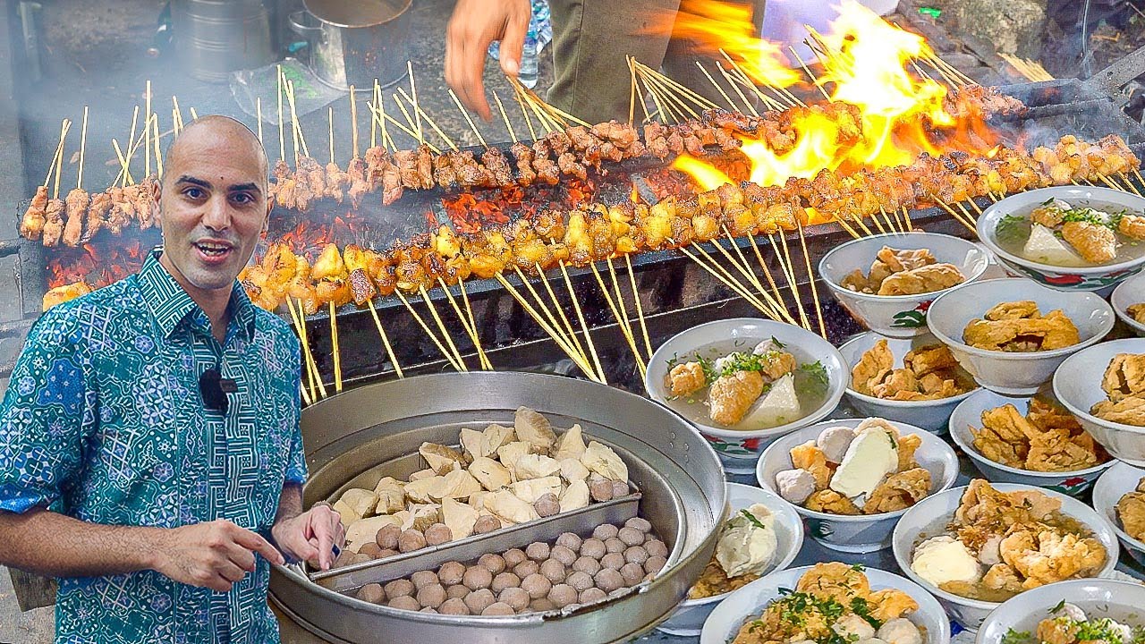 ⁣Indonesian street food in BANDUNG - Is this the BEST food city in Indonesia?