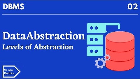Data abstraction | Levels of data abstraction | physical,logical,view level with example