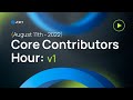 Pocket v1 Core Contributors Hour | August 11, 2022
