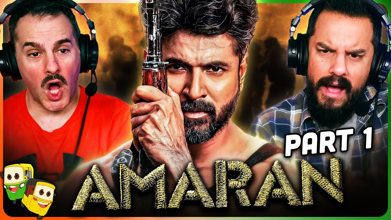 AMARAN (Part 1) Movie Reaction! | Sivakarthikeyan | Sai Pallavi