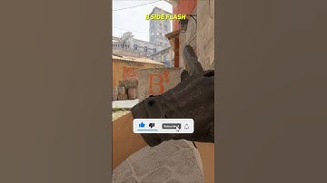 B Side Flash From Banana Inferno CS2 #shorts #cs2