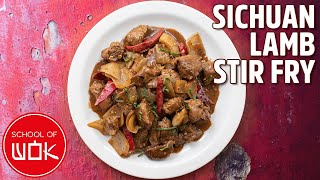 Delicious Sichuan Cumin Lamb Stir Fry Recipe!