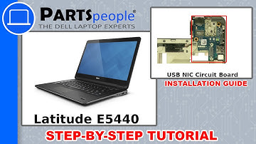 Dell Latitude E5440 USB / NIC Circuit Board How-To Video Tutorial