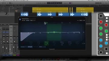 Setting up Logic Pro X equalizer to work as a large mixing console equalizer