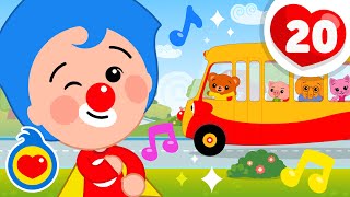 картинка: 🚌 Колёса автобуса нон-стоп 🚌 Большой сборник | Плим Плим