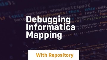 debugging informatica mapping