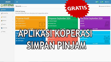 Aplikasi Koperasi Simpan Pinjam- by robialakbar GRATIS