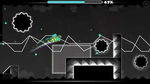 Geometry dash [Unknown] By MathBoy (Easy 2 stars) (all coins)