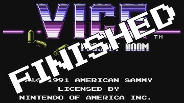 Finish-It Friday: Vice Project Doom Part 2 (NES)