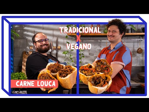 CARNE LOUCA X JACA LOUCA | Tradicional x Vegano | Rafael Ribas e Will Inácio
