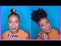 How To Get A Huge High Puff in Under 5 Mintues // Human Hair Drawstring Ponytail Ft: YIROO HAIR