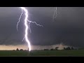 Intense lightning barrage from Illinois supercells - July 11, 2015