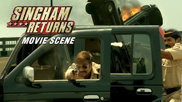 Ajay Devgn In His Own Element | Singham Returns | Movie Scene