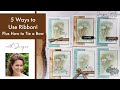 5 ways to use ribbon  plus how to tie a bow
