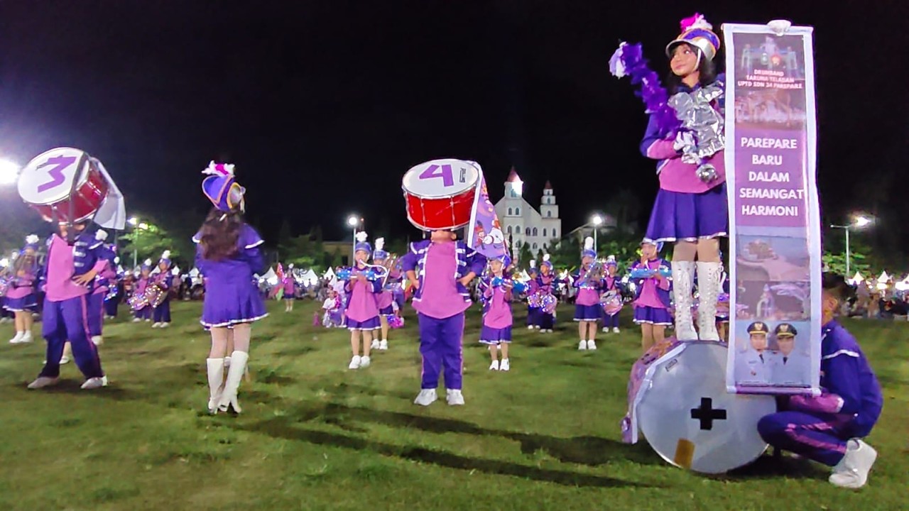SEMARAK HUT KOTA PAREPARE 2026, UPTD SDN 34 PAREPARE
