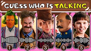 Guess The WONKA Character By Voice! 🍫🎫 | Willy Wonka, Charlie, Noodle and More...