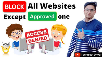 🌐 How to Unblock Selected Websites | How to Block All Websites Except one in Windows 10 | In Hindi😍