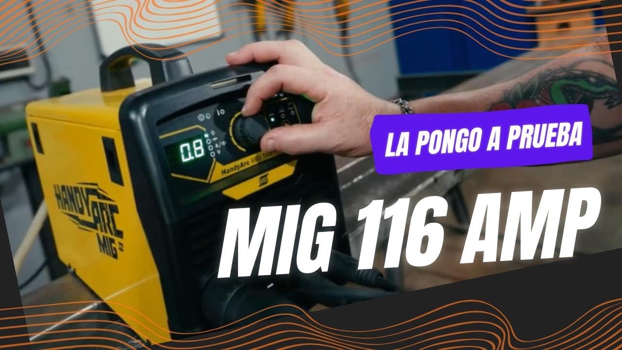 Soldadora ESAB 160 #esab #migmag #obra #beneficios 