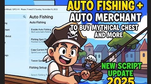 🔥 BEST AUTO FARM FISH with Auto Merchant Showcase GPO SCRIPT 2025 (PASTEBIN)
